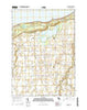 Rush Lake Michigan Historical topographic map, 1:24000 scale, 7.5 X 7.5 Minute, Year 2014