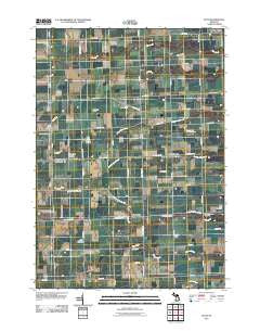 Ruth Michigan Historical topographic map, 1:24000 scale, 7.5 X 7.5 Minute, Year 2011