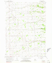 Ruth Michigan Historical topographic map, 1:24000 scale, 7.5 X 7.5 Minute, Year 1963