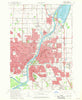 Saginaw Michigan Historical topographic map, 1:24000 scale, 7.5 X 7.5 Minute, Year 1967