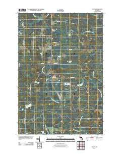 Sagola Michigan Historical topographic map, 1:24000 scale, 7.5 X 7.5 Minute, Year 2011