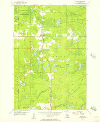 Sagola Michigan Historical topographic map, 1:24000 scale, 7.5 X 7.5 Minute, Year 1956