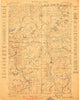 Sagola Michigan Historical topographic map, 1:62500 scale, 15 X 15 Minute, Year 1899