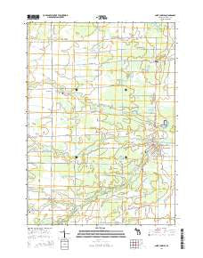 Saint Charles Michigan Historical topographic map, 1:24000 scale, 7.5 X 7.5 Minute, Year 2014