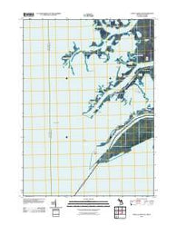 Saint Clair Flats Michigan Historical topographic map, 1:24000 scale, 7.5 X 7.5 Minute, Year 2011