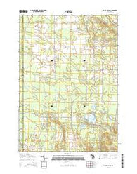Saint Helen NE Michigan Historical topographic map, 1:24000 scale, 7.5 X 7.5 Minute, Year 2014