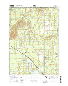 Saint Helen NW Michigan Historical topographic map, 1:24000 scale, 7.5 X 7.5 Minute, Year 2014