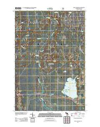 Saint Jacques Michigan Historical topographic map, 1:24000 scale, 7.5 X 7.5 Minute, Year 2011