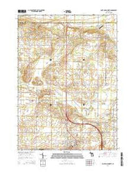 Saint Johns North Michigan Historical topographic map, 1:24000 scale, 7.5 X 7.5 Minute, Year 2014