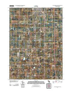 Saint Johns South Michigan Historical topographic map, 1:24000 scale, 7.5 X 7.5 Minute, Year 2011