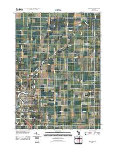 Saint Louis Michigan Historical topographic map, 1:24000 scale, 7.5 X 7.5 Minute, Year 2011