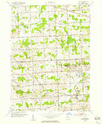 Salem Michigan Historical topographic map, 1:24000 scale, 7.5 X 7.5 Minute, Year 1953