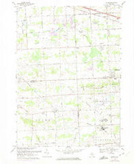 Salem Michigan Historical topographic map, 1:24000 scale, 7.5 X 7.5 Minute, Year 1969