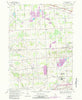 Salem Michigan Historical topographic map, 1:24000 scale, 7.5 X 7.5 Minute, Year 1969