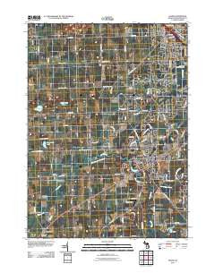 Saline Michigan Historical topographic map, 1:24000 scale, 7.5 X 7.5 Minute, Year 2011