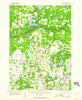 Sand Lake Michigan Historical topographic map, 1:62500 scale, 15 X 15 Minute, Year 1958