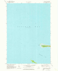Sand Point Michigan Historical topographic map, 1:24000 scale, 7.5 X 7.5 Minute, Year 1970