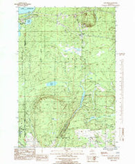 Sand River Michigan Historical topographic map, 1:24000 scale, 7.5 X 7.5 Minute, Year 1985