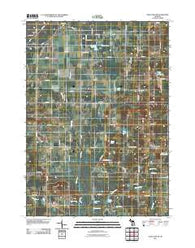 Sand Lake SW Michigan Historical topographic map, 1:24000 scale, 7.5 X 7.5 Minute, Year 2011