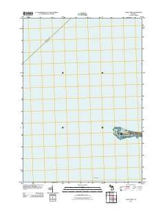 Sand Point Michigan Historical topographic map, 1:24000 scale, 7.5 X 7.5 Minute, Year 2011