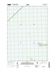 Sand Point Michigan Current topographic map, 1:24000 scale, 7.5 X 7.5 Minute, Year 2017