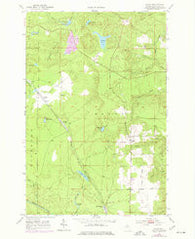 Sands Michigan Historical topographic map, 1:24000 scale, 7.5 X 7.5 Minute, Year 1952