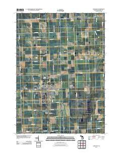 Sandusky Michigan Historical topographic map, 1:24000 scale, 7.5 X 7.5 Minute, Year 2011