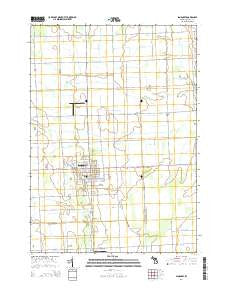 Sandusky Michigan Historical topographic map, 1:24000 scale, 7.5 X 7.5 Minute, Year 2014