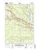 Sanford Michigan Historical topographic map, 1:24000 scale, 7.5 X 7.5 Minute, Year 2014