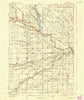Sanford Michigan Historical topographic map, 1:62500 scale, 15 X 15 Minute, Year 1936