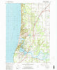 Saugatuck Michigan Historical topographic map, 1:24000 scale, 7.5 X 7.5 Minute, Year 1981
