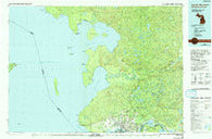 Sault Ste. Marie North Michigan Historical topographic map, 1:100000 scale, 30 X 60 Minute, Year 1985