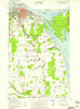 Sault Ste. Marie South Michigan Historical topographic map, 1:24000 scale, 7.5 X 7.5 Minute, Year 1951