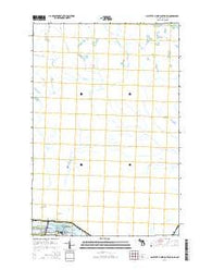 Sault Ste. Marie South OE N Michigan Historical topographic map, 1:24000 scale, 7.5 X 7.5 Minute, Year 2014