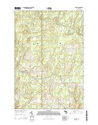Schaffer Michigan Historical topographic map, 1:24000 scale, 7.5 X 7.5 Minute, Year 2014
