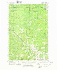 Schaffer Michigan Historical topographic map, 1:62500 scale, 15 X 15 Minute, Year 1963