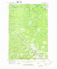 Schaffer Michigan Historical topographic map, 1:62500 scale, 15 X 15 Minute, Year 1963