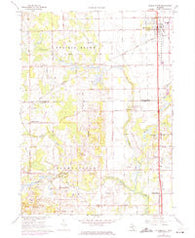 Schoolcraft Michigan Historical topographic map, 1:24000 scale, 7.5 X 7.5 Minute, Year 1967
