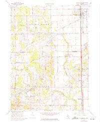 Schoolcraft Michigan Historical topographic map, 1:24000 scale, 7.5 X 7.5 Minute, Year 1967