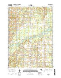 Sears Michigan Historical topographic map, 1:24000 scale, 7.5 X 7.5 Minute, Year 2014