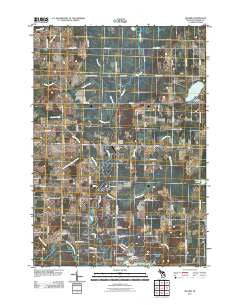 Selkirk Michigan Historical topographic map, 1:24000 scale, 7.5 X 7.5 Minute, Year 2011