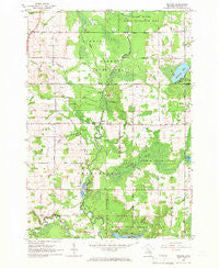 Selkirk Michigan Historical topographic map, 1:24000 scale, 7.5 X 7.5 Minute, Year 1965