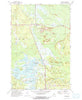 Seney Michigan Historical topographic map, 1:24000 scale, 7.5 X 7.5 Minute, Year 1972