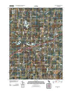 Shaftsburg Michigan Historical topographic map, 1:24000 scale, 7.5 X 7.5 Minute, Year 2011
