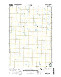 Shallows OE N Michigan Historical topographic map, 1:24000 scale, 7.5 X 7.5 Minute, Year 2014