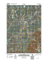 Sharon Michigan Historical topographic map, 1:24000 scale, 7.5 X 7.5 Minute, Year 2011