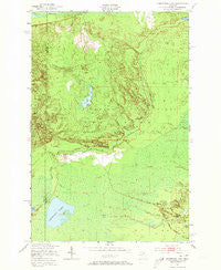 Sheephead Lake Michigan Historical topographic map, 1:24000 scale, 7.5 X 7.5 Minute, Year 1951