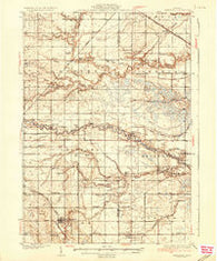 Shepherd Michigan Historical topographic map, 1:62500 scale, 15 X 15 Minute, Year 1936