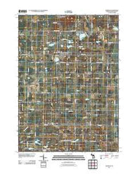 Sheridan Michigan Historical topographic map, 1:24000 scale, 7.5 X 7.5 Minute, Year 2011