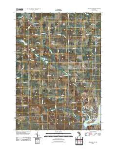 Sherman City Michigan Historical topographic map, 1:24000 scale, 7.5 X 7.5 Minute, Year 2011
